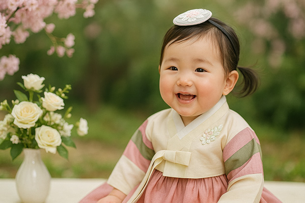 Smiling baby